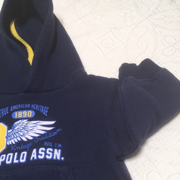 18m (4/$20) Hoodie by US Polo Assn. - Picture 6 of 9